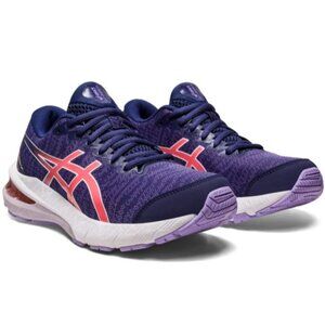 ASICS GT 2000 11 GS Kids Size 5 - Indigo Blue Papaya 1014A266-402
